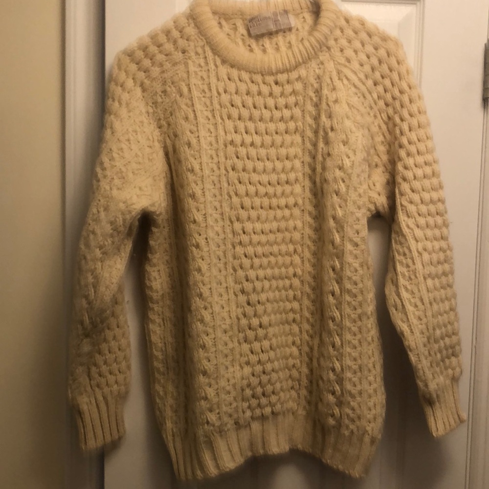 Vintage fisherman sweater from Ireland